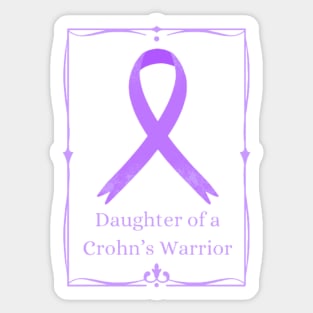 Daughter of a Crohn’s Warrior Sticker